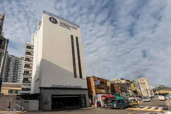 בוסאן Brown Dot Hotel Nampo Jagalchi קוריאה הדרומית